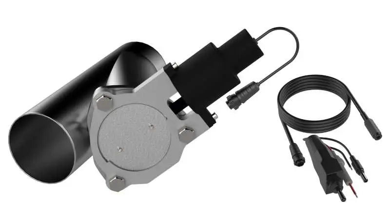 QTP QTP 3.5in Bolt-On QTEC Electric Cutout Valve - Single