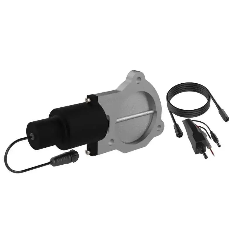 QTP 3.5in Bolt-On QTEC Electric Cutout Valve - Single 