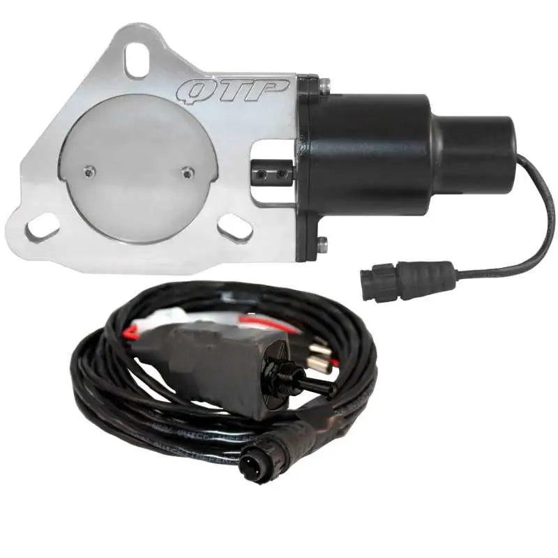 QTP 3in Bolt-On QTEC Electric Cutout Valve - Single 