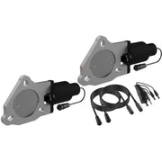 QTP QTP 3in Bolt-On QTEC Dual Electric Cutout Valves - Pair