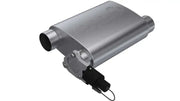 QTP QTP 3in Weld-On 304SS Screamer Muffler w/Bolt-On QTEC Electric Cutout