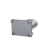 QTP 3in Weld-On QTEC Low Profile Conncetion Oval Tube Kit - 10338