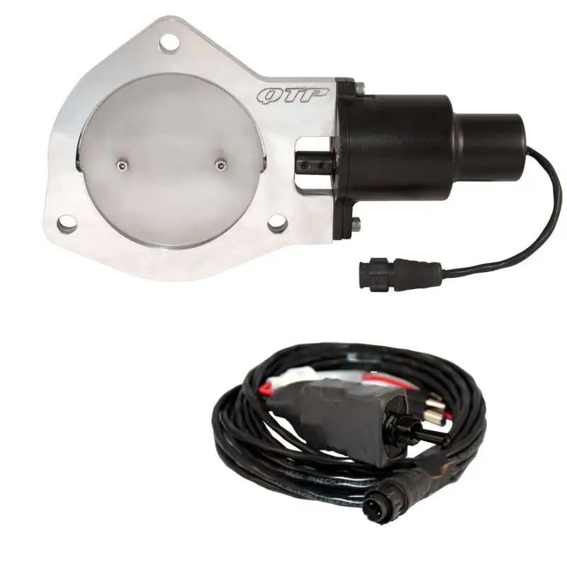 QTP 4in Bolt-On QTEC Electric Cutout Valve - Single 