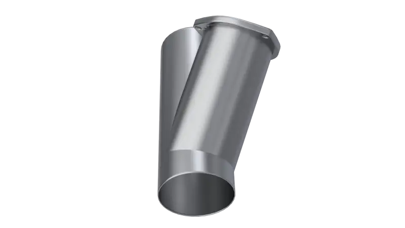 QTP 4in Weld-On QTEC Exhaust Cutout Y-Pipe - Truck & Automotive