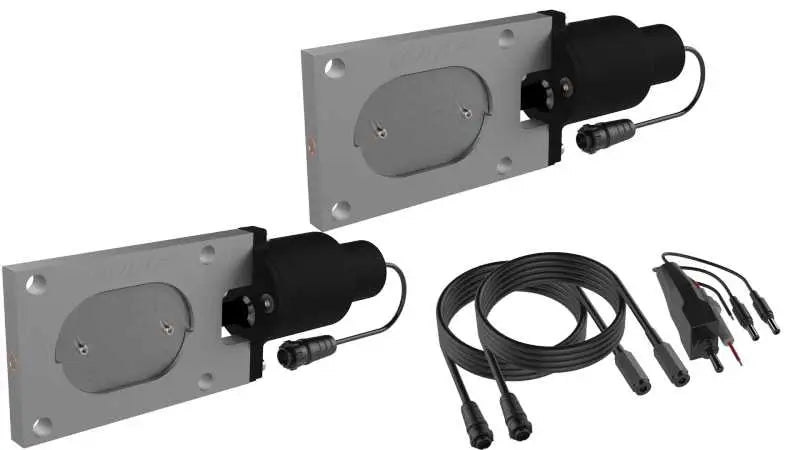 QTP QTP Bolt-On QTEC Dual Low Profile Oval Electric Cutout Valves - Pair