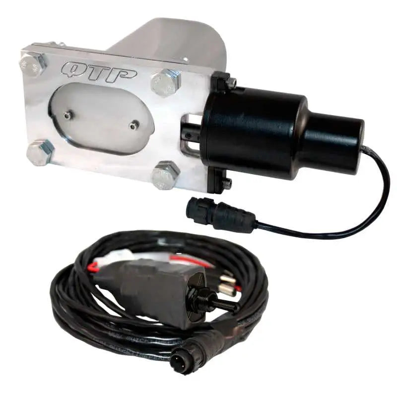 QTP Bolt-On QTEC Low Profile Oval Electric Cutout Valve 