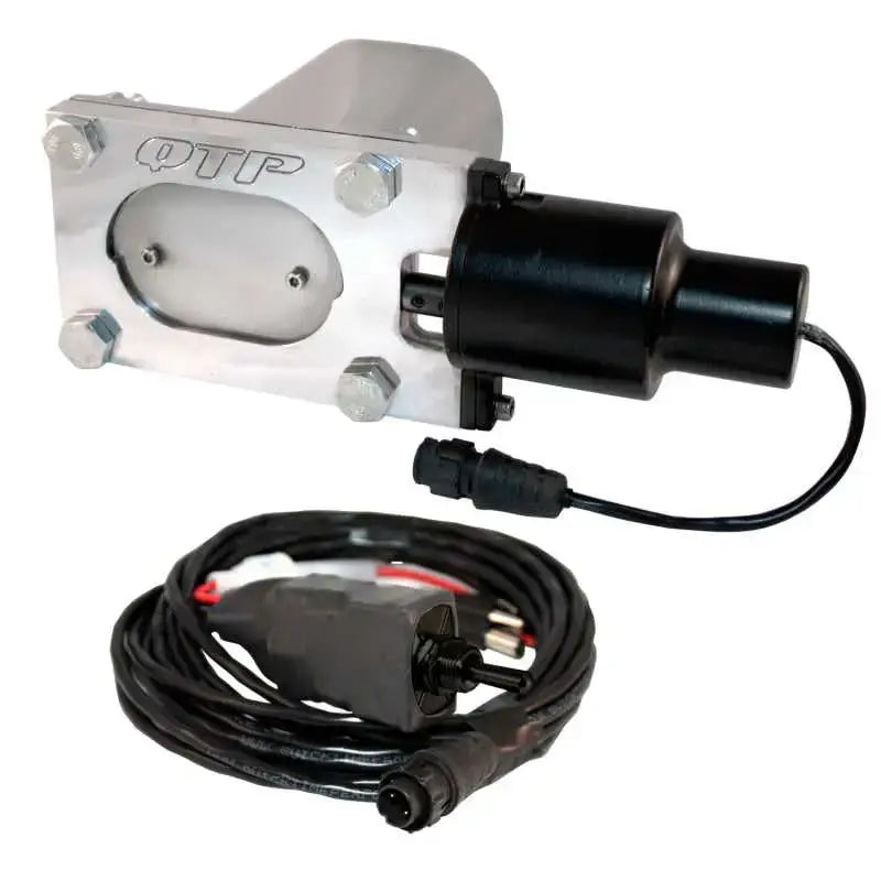 QTP Bolt-On QTEC Low Profile Oval Electric Cutout Valve 