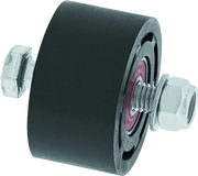 Black roller with bearing and threaded bolt for Yamaha YFM660R swingarm repair kit