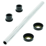 Silver metal rod with black bushings and seals for Yamaha YFM660R Raptor front A-arm kit