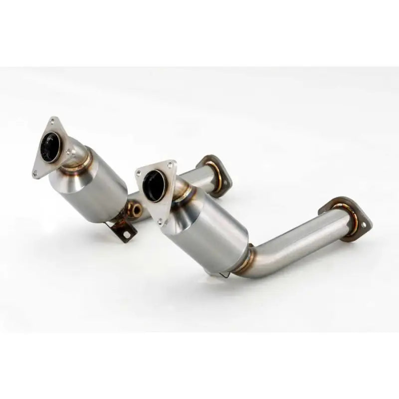 Two stainless steel catalytic converters for Yamaha YFM660R water pump rebuild kit