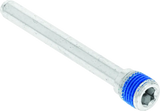 Silver metal bolt with blue threads for Yamaha YFM660 Grizzly rear differential seal kit
