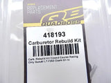 Carburetor rebuild kit for Suzuki LT-F250 rear differential seal kit repair