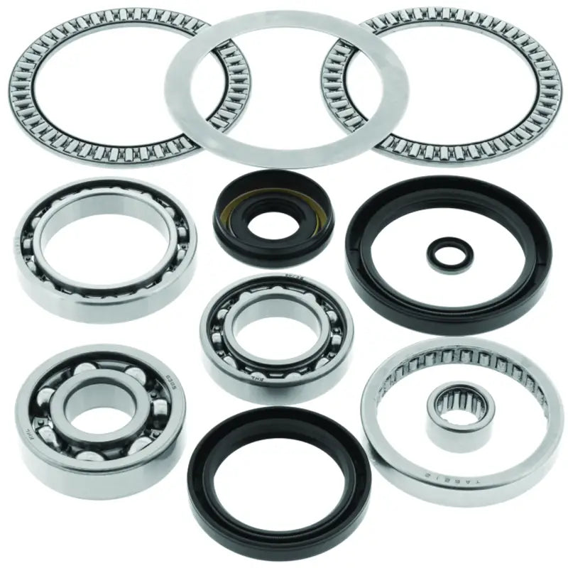 Assorted bearings and seals for Kawasaki KVF360 Prairie 4x4 differential seal kit