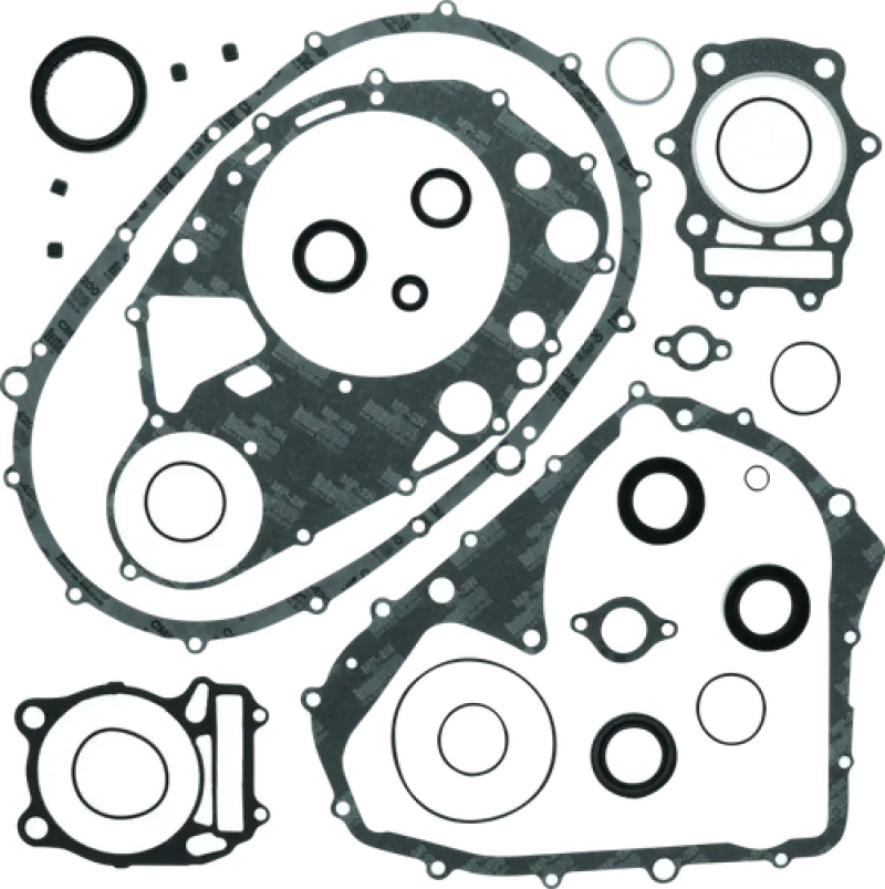 Abstract mechanical pattern for Arctic Cat QuadBoss 04-06 gasket set replacement