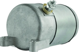 Silver-colored starter motor for Yamaha YFM350 Bruin 2x4 AT engine replacement
