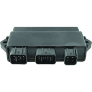 Black electronic control unit with three multi-pin connectors for Yamaha YXR660 Rhino 4x4