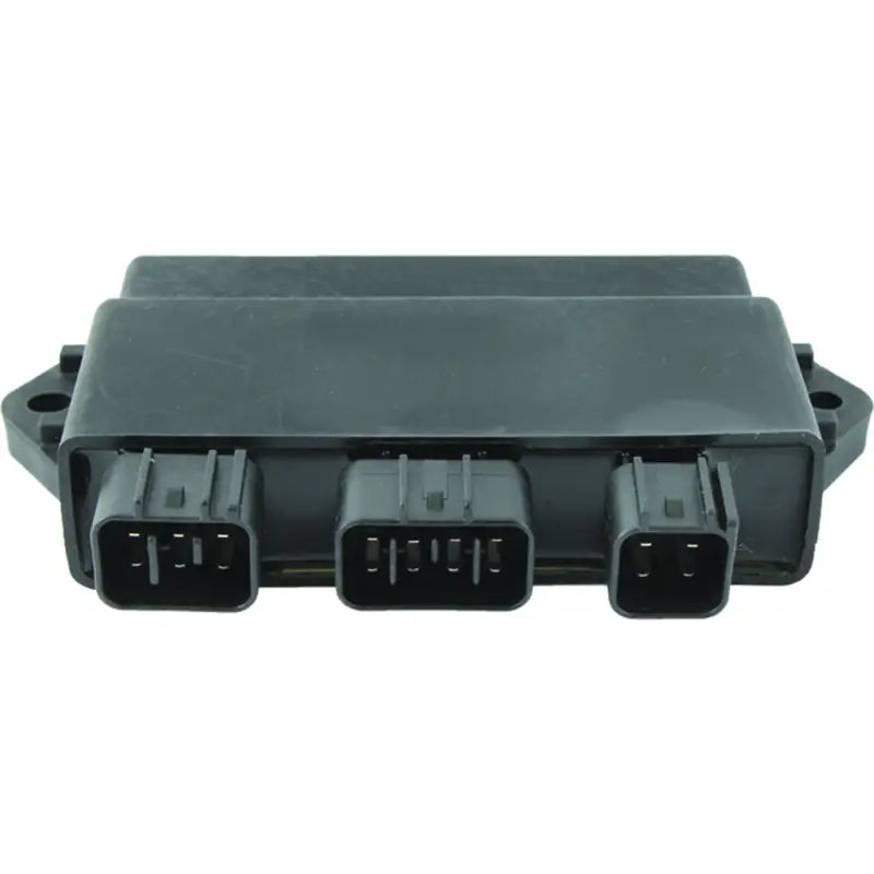 Black electronic control unit with three multi-pin connectors for Yamaha YXR660 Rhino 4x4