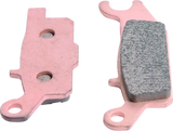 Pink Arctic Cat brake pad for front left sintered brake part QuadBoss 600113