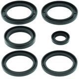 Black rubber oil seals for Kawasaki KFX700 V-Force throttle cable replacement