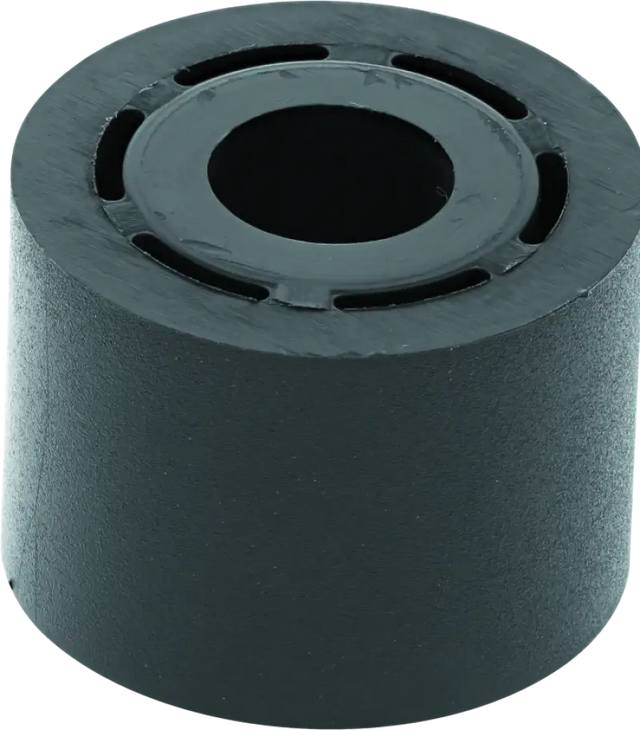 Cylindrical black rubber bushing for Yamaha YFM350R Raptor lower chain roller replacement