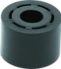 Cylindrical black rubber bushing for Yamaha YFM350R Raptor lower chain roller replacement
