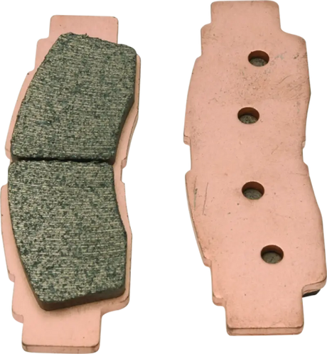 QuadBoss 05-14 Honda TRX500FA5 FourTrax Forman Rubicon 4x4 AT DCT (02) Front Left Sintered Brake Pad - 600144 - Brakes
