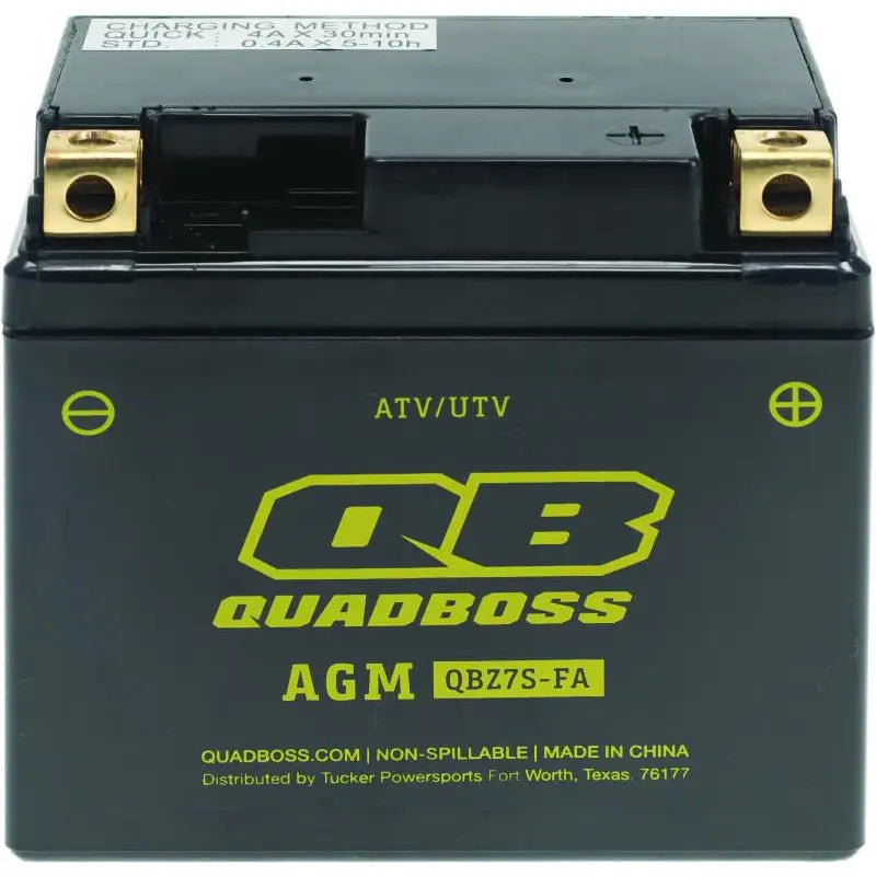 QuadBoss 401378 QuadBoss 06-08 Arctic Cat 50 DVX (02) Maintenance-Free AGM Battery - 401378