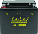 Black ATV UTV AGM battery for Arctic Cat QuadBoss 06-08 DVX maintenance-free model