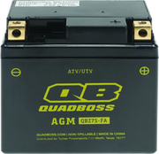 Black ATV UTV battery for Arctic Cat with maintenance-free AGM technology
