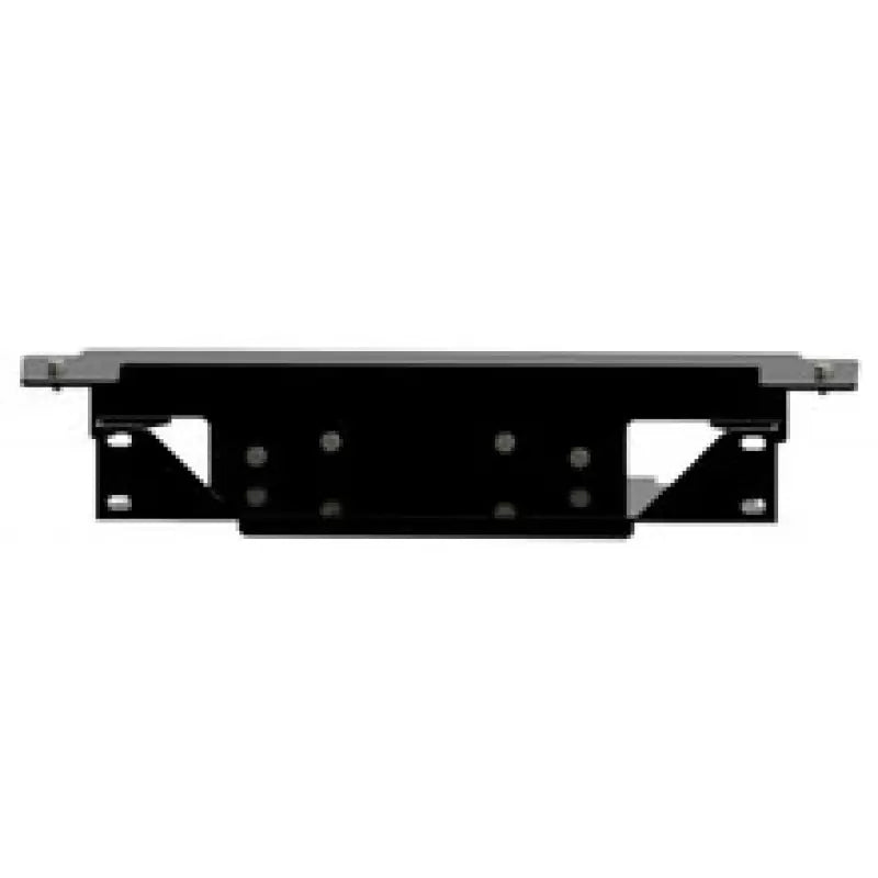 Black metal mounting bracket for Yamaha YXR450 Rhino 4x4 UTV winch mount