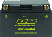 Black ATV/UTV battery with gold terminals for Yamaha YFM700R Raptor yfm700r yfm700r raptor