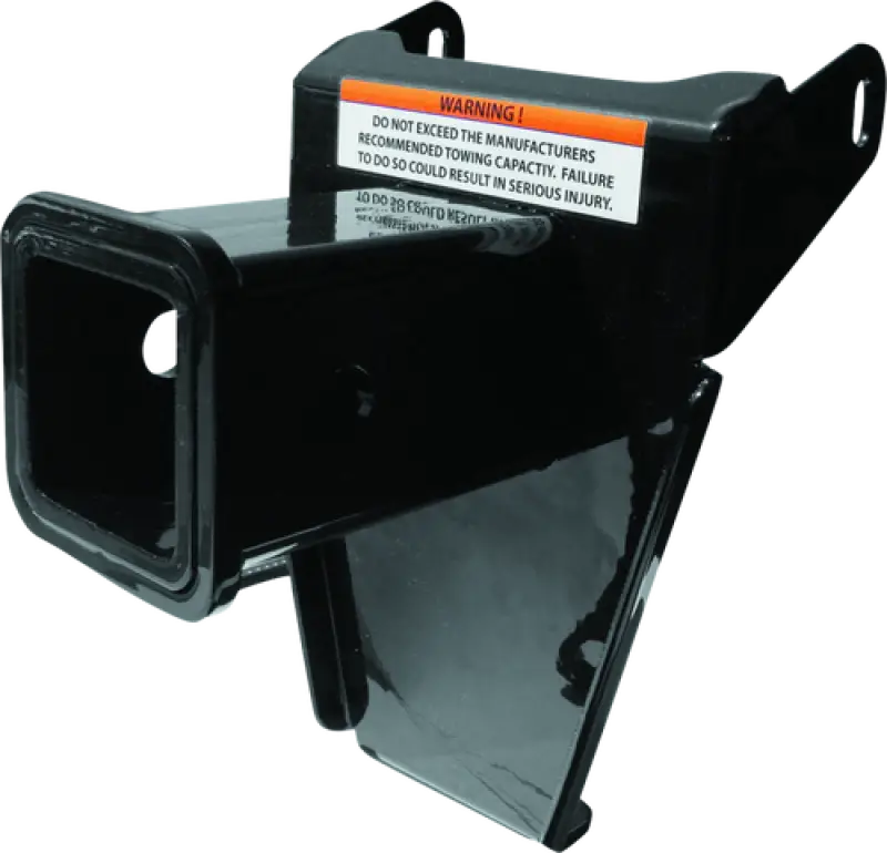 Black trailer hitch receiver for Yamaha YFM350 Big Bear 4x4 ATV rear hookup