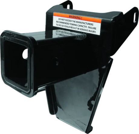 Black trailer hitch receiver for Yamaha YFM350 Big Bear 4x4 ATV rear hookup