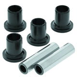 Black flanged bushings and metal sleeves for Polaris Outlaw lower A-arm bushing kit