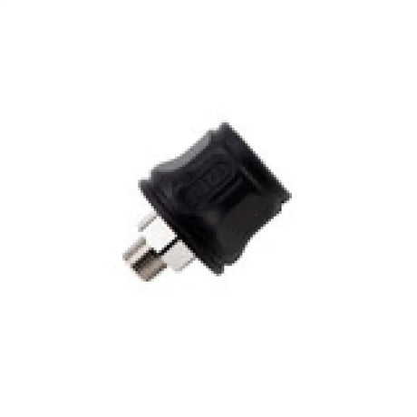 Black rubber and metal electrical connector for Yamaha YFM250R sintered brake pad replacement