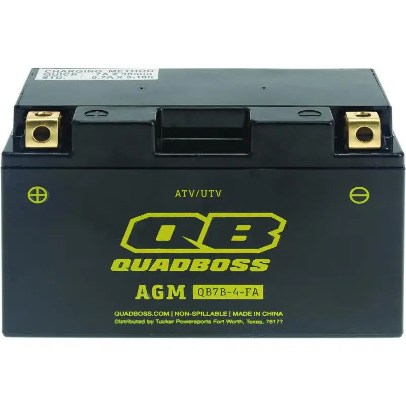 QuadBoss 401377 QuadBoss 08-15 Can-Am DS 450 X Maintenance-Free AGM Battery - 401377
