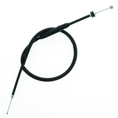 Black throttle cable with metal ends for Can-Am DS 90 throttle control, ideal RV parts & accessories