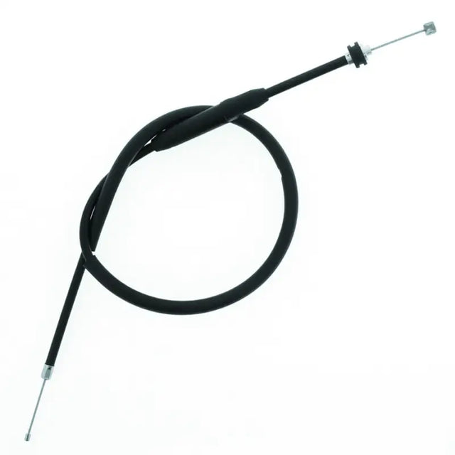 Black throttle cable with metal ends for Can-Am DS 90 throttle control, ideal RV parts & accessories