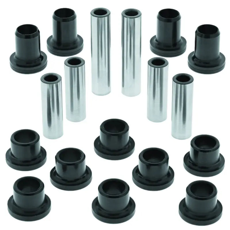 Black and silver bushing kit for rear independent suspension on QuadBoss 09-10 Arctic Cat 1000 TRV