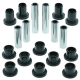 Black and silver bushing kit for rear independent suspension on QuadBoss 09-10 Arctic Cat 1000 TRV