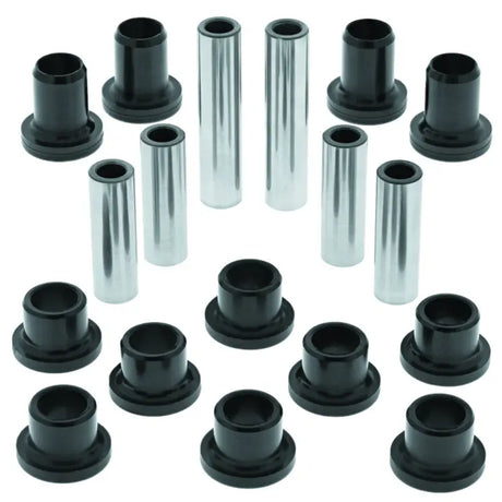 Black and silver bushing kit for rear independent suspension on QuadBoss 09-10 Arctic Cat 1000 TRV