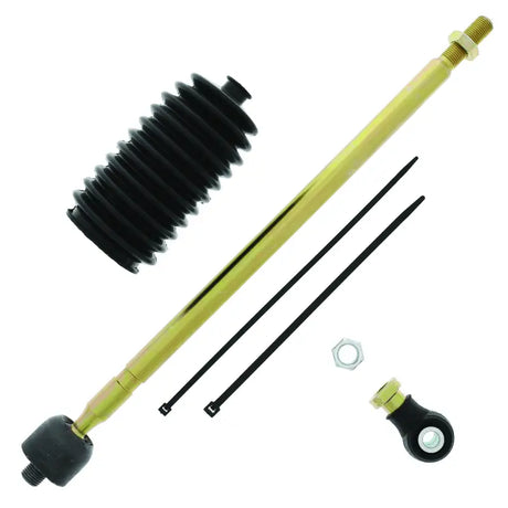 QuadBoss 09-10 Polaris Ranger 500 4x4 (03)Steering Rack Tie Rod Assembly Kit - Left Inner & Outer - 411147 - Suspension
