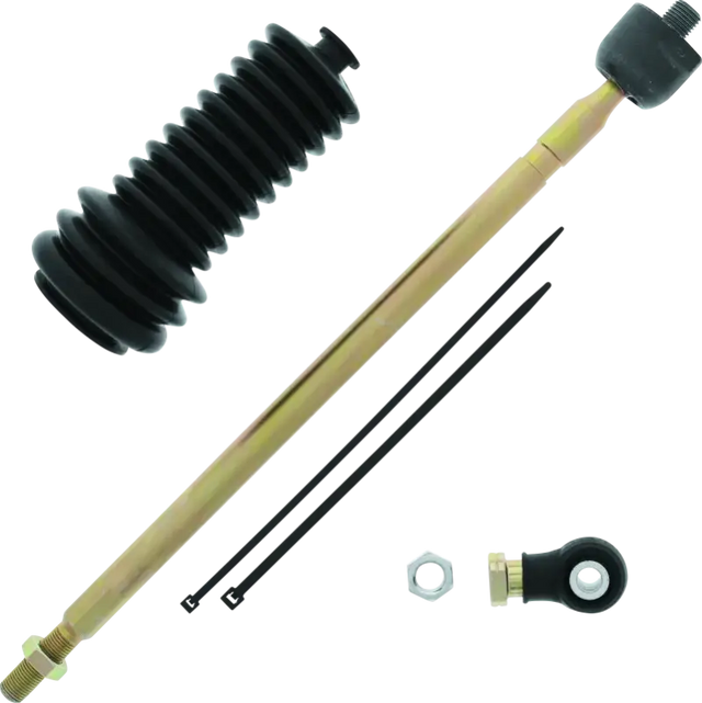 QuadBoss 09-10 Polaris Ranger 500 4x4 (03) Steering Rack Tie Rod Assembly Kit - Right Inner & Outer - Suspension