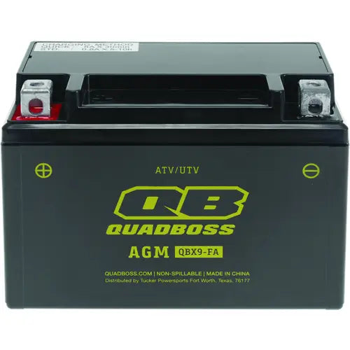 QuadBoss 09-19 Arctic Cat Prowler 1000 Maintenance-Free AGM Battery - 401387 - Batteries Starting & Charging