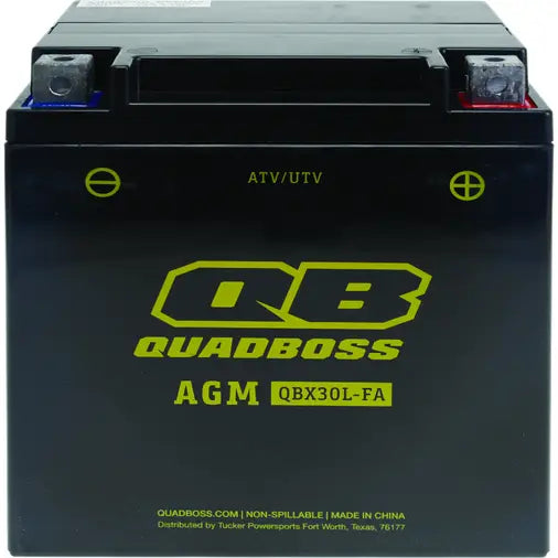 QuadBoss 09-19 Arctic Cat Prowler 1000 Maintenance-Free AGM Battery - 401387 - Batteries Starting & Charging