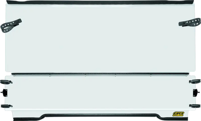 QuadBoss 09-22 Kawasaki KAF620M Mule 4010 4x4 Folding Windshield - 375644 - Exterior Styling