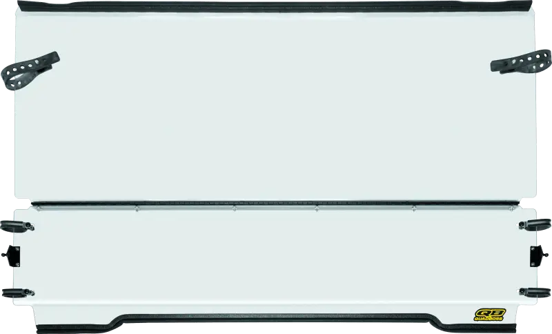 QuadBoss 09-22 Kawasaki KAF620M Mule 4010 4x4 Folding Windshield - 375644 - Exterior Styling