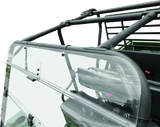 Clear rear windshield with black frame for Kawasaki KAF620M Mule 4010 4x4 Windbreak