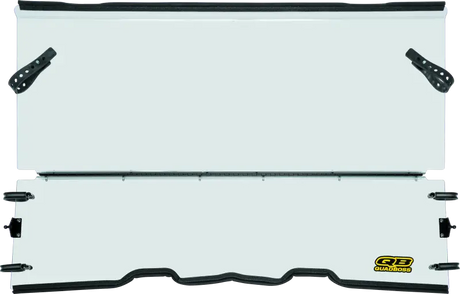 UTV rear window with mounting hardware for Polaris Ranger folding windshield in tough weather