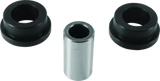 Black and silver bushings in the QuadBoss 10-14 Polaris RZR shock bearing assembly